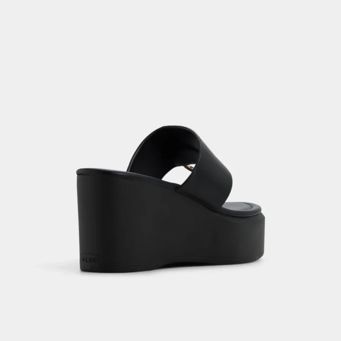 Friegan Slide sandal, Wedge heel