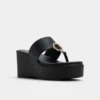 Friegan Slide sandal, Wedge heel
