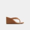 Isabelia Wedge thong sandal