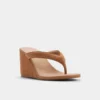 Isabelia Wedge thong sandal