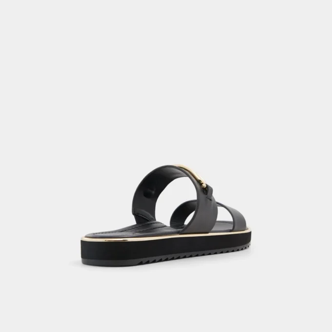 Lagoon Strappy flat sandal, Footbed sandal