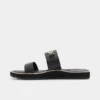 Lagoon Strappy flat sandal, Footbed sandal