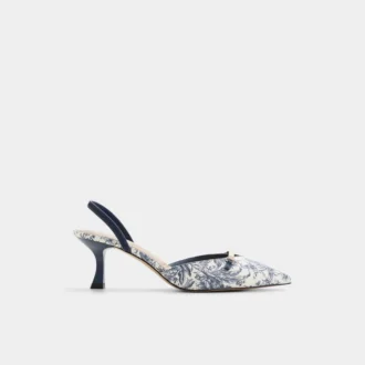Nailah Slingback heel, Kitten heel