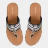 Penelopy T-strap wedge sandal, Wedge heel